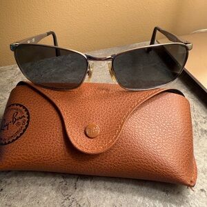 Ray-Ban Gunmetal Sunglasses RB3534